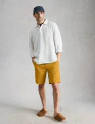 Regular Fit Chino Shorts Yellow male
