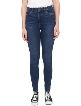 Jeans Callie Chic High Waist Vi072db Bg Dark Blue Denim 26
