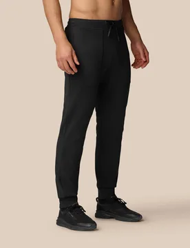 Flex Travel Joggers - Black CAVIAR L Unisex - Castore - FashionsVida