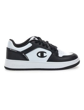 Sneakers nere e bianche con logo laterale RD18 2.0 Low B GS 36