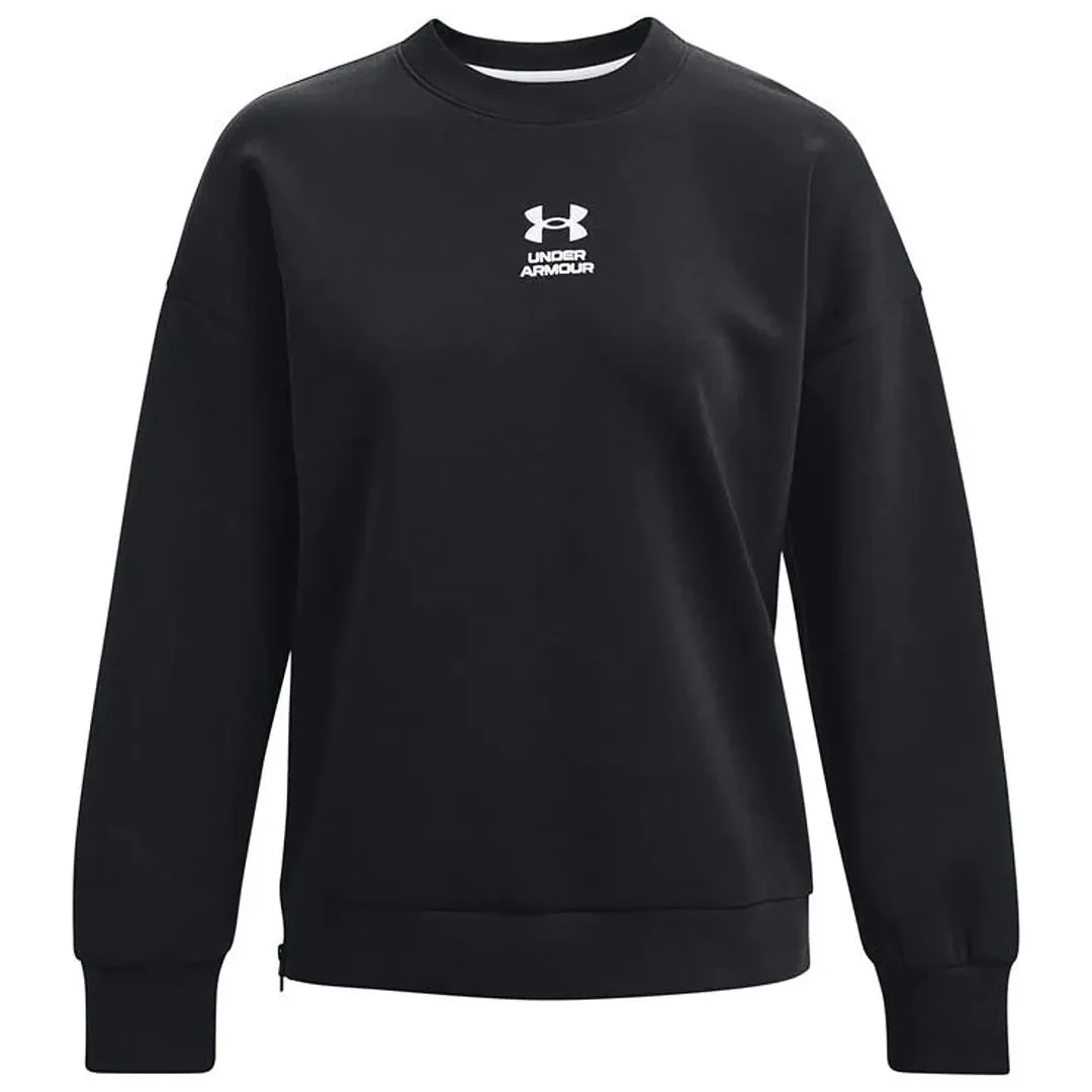 Summit Knit Womens Black Oversize Sweater - Size Small - Under armour - FashionsVida
