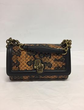 Loop Mini Intrecciato Leather Shoulder Bag