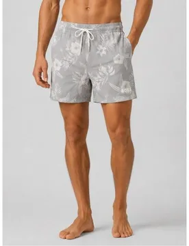 Mens Silver Turtle Swim Short - Male - Grey - Large - BOSS - FashionsVida