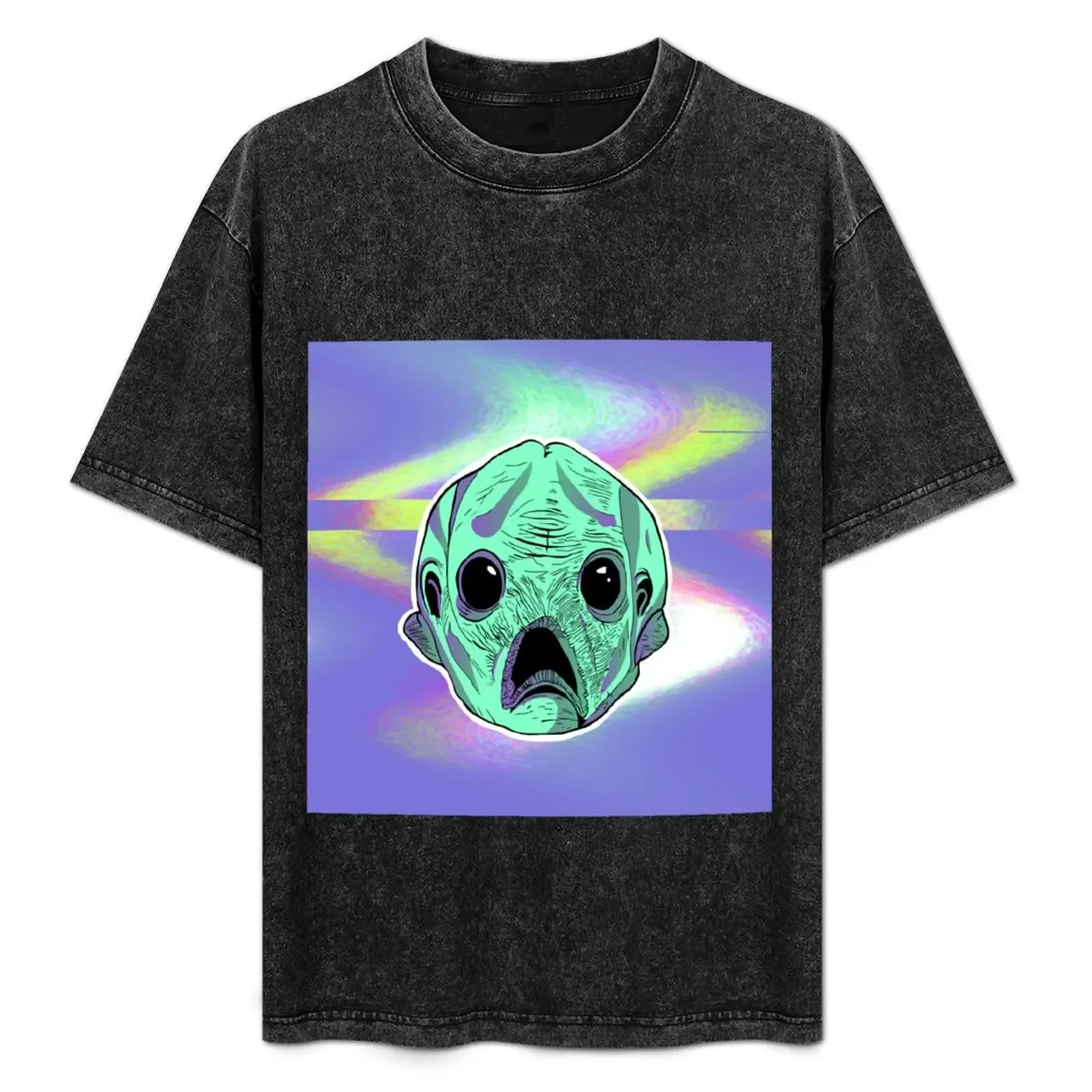 Fishy Alien T-Shirt Classic Print Short Sleeve Shirt - Aliexpress - FashionsVida