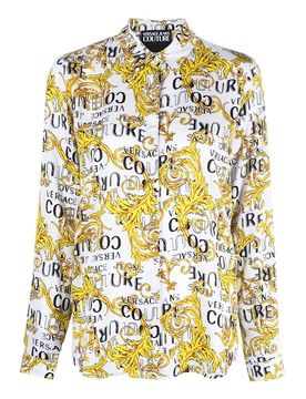 Camicia con stampa logo
