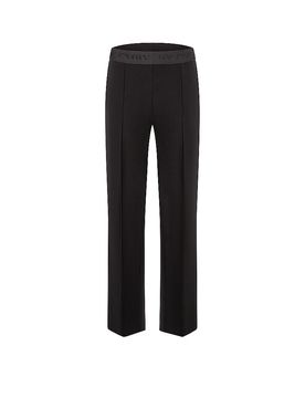 Pantalón de pierna ancha AVA negro 40/L32