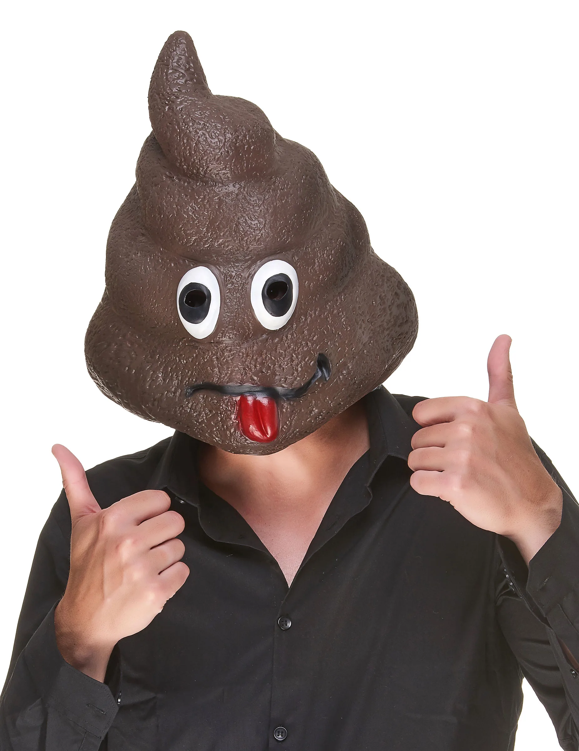 Hundehaufen-Maske braun - KARNEVAL-MEGASTORE - FashionsVida