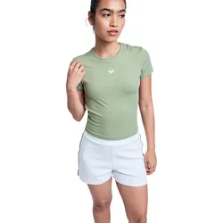 Top A Maniche Corte Rise & Vibe Oil Green XL