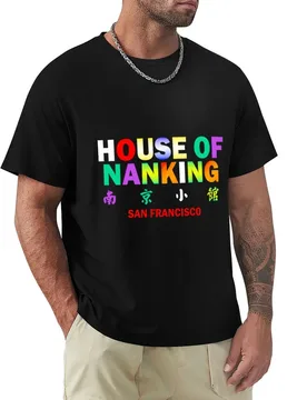 House Of Nanking San Francisco T-Shirt blue archive topping t shirt for men - Aliexpress - FashionsVida