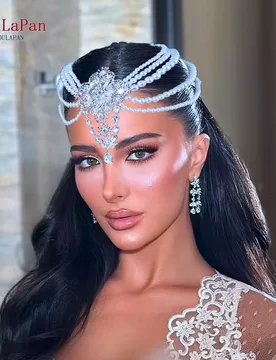 YouLaPan Pearl Forehead Hair Comb for Women Brides Headpiece Party Wedding Hair Accessories Jewelry Bridal Headdress Cown HP956 - Aliexpress - FashionsVida