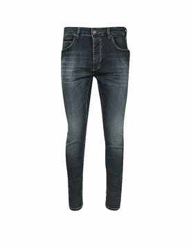 Jeans Straight Slim Fit blau 36/L32 herren