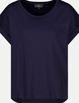 Monari Basic-T-Shirt Blau 36