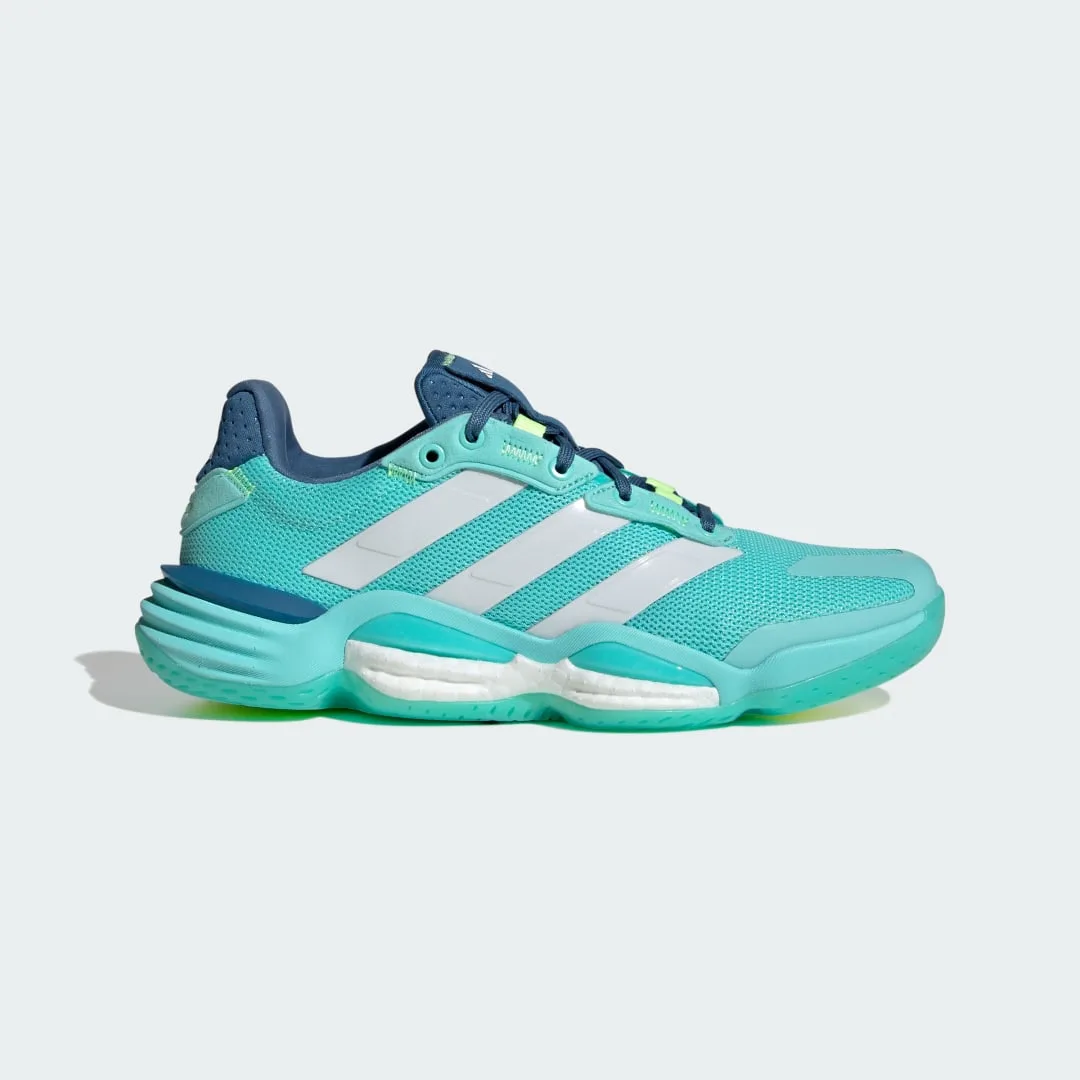 Scarpe Stabil 16 Indoor 48 Flash Aqua / Cloud White / Dusky Ink - Adidas - FashionsVida