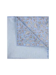Profuomo Foulard de poche bleu