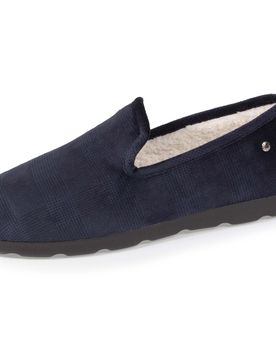 Chaussons charentaises Marine Sherpa marine 46
