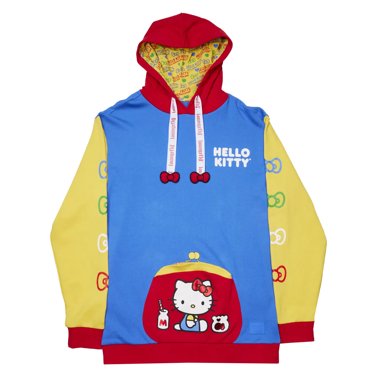 Sanrio: Hello Kitty 50th Anniversary Unisex Hoodie - Loungefly - FashionsVida