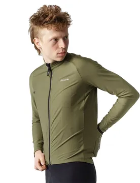 Maglia A Maniche Lunghe Pacr Thermal Olive Green