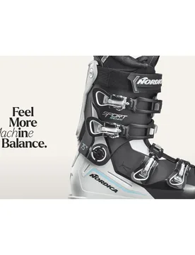 Sportmachine 3 75 Damen All-Mountain Schuhe, schwarz, Größe 39 ½ 39 ½ - Nordica - FashionsVida