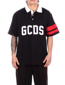 GCDS T-shirt e Polo Black red