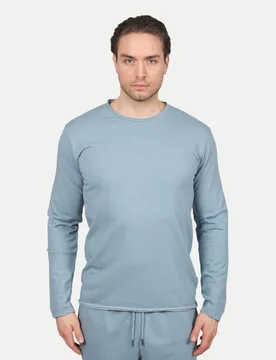 Leonardo diKaputtio Longsleeve Blau M - Kleinigkeit - FashionsVida