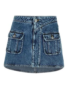 Minigonna in denim
