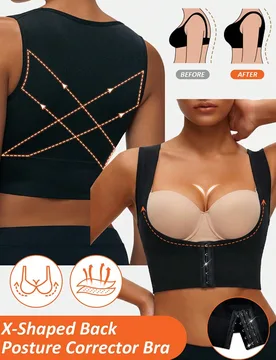 Top sin mangas de unicolor sin costuras con busto abierto, top moldeador con soporte para el pecho, prenda interior moldeadora para mujer - Shein - FashionsVida