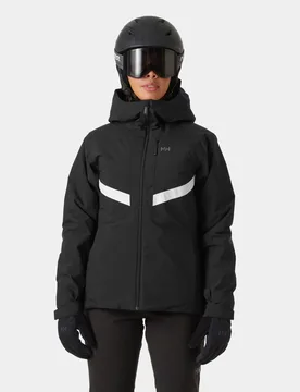 Women's Edge 3.0 Ski Jacket Black M - Black - Female - Helly Hansen - FashionsVida