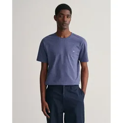 T-shirt à Manches Courtes 2003184 Regular Fit Dark Jeansblue Melange 4XL