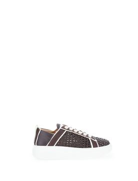 Sneakers intrecciata MARRONE 41
