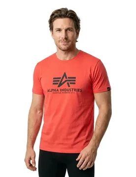 Industries T-shirt à Manches Courtes Basic Radiant Red S