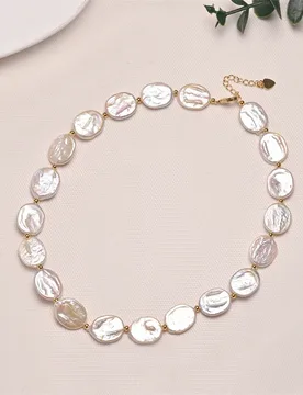 Dainashi 13.5X17mm Big Baroque Freshwater Pearl Necklaces for Women 40cm 45cm 50cm Adjustable Necklaces Jewelry Gift Wholesale - Aliexpress - FashionsVida