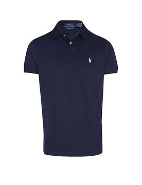 Polo Custom Slim Fit azul oscuro L