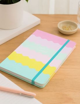 Planner settimanale - rosa pastello
