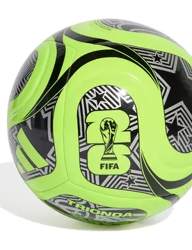 Ballon De Football World Cup 2026 Club Trionda Lucid Lemon / Black / Silver Met 3 unisex