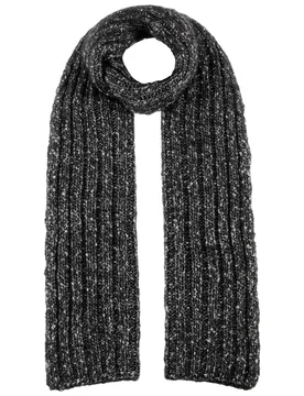 Lemont Knit Scarf by - black - Size: One Size - Stetson - FashionsVida