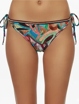 Braga de bikini abby mini lazos - Red Point - FashionsVida