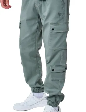 X Paris Pantalon Cargo T19939-1 Khaki Green 32