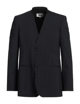Blazer Herren Nachtblau 46 Herren - MM6 MAISON MARGIELA - FashionsVida