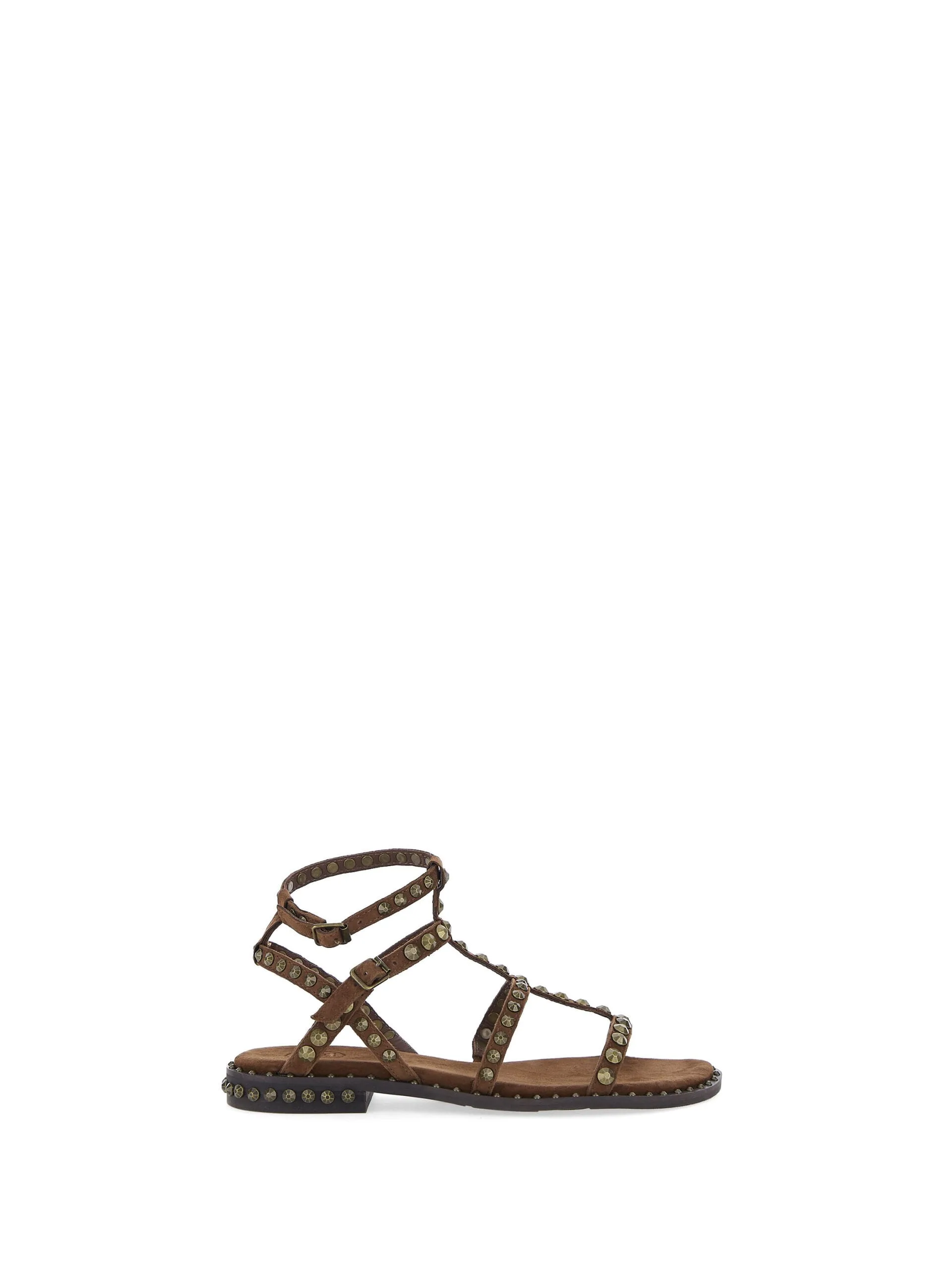 Ash Sandali in pelle MARRONE 38 - Ash - FashionsVida