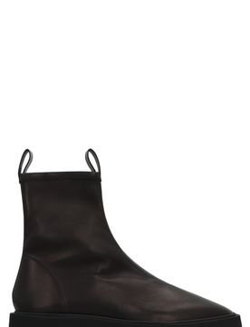 FLOW ZIPPED BOOT in Stretch Lambskin