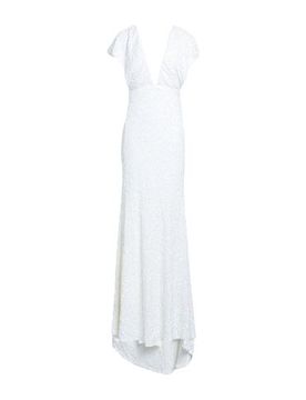 Maxi-Kleid Damen Weiß 38 Damen