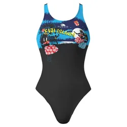 Fidji Island Pro Resist Swimsuit Multicoloured M Women