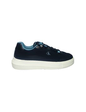 Scarpe Uomo Sneakers basse, logo laterale, chiusura lacci