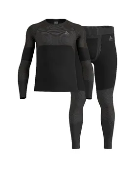 Herren Unterzieh Set Long Fundamentals Performance schwarz M M - Odlo - FashionsVida