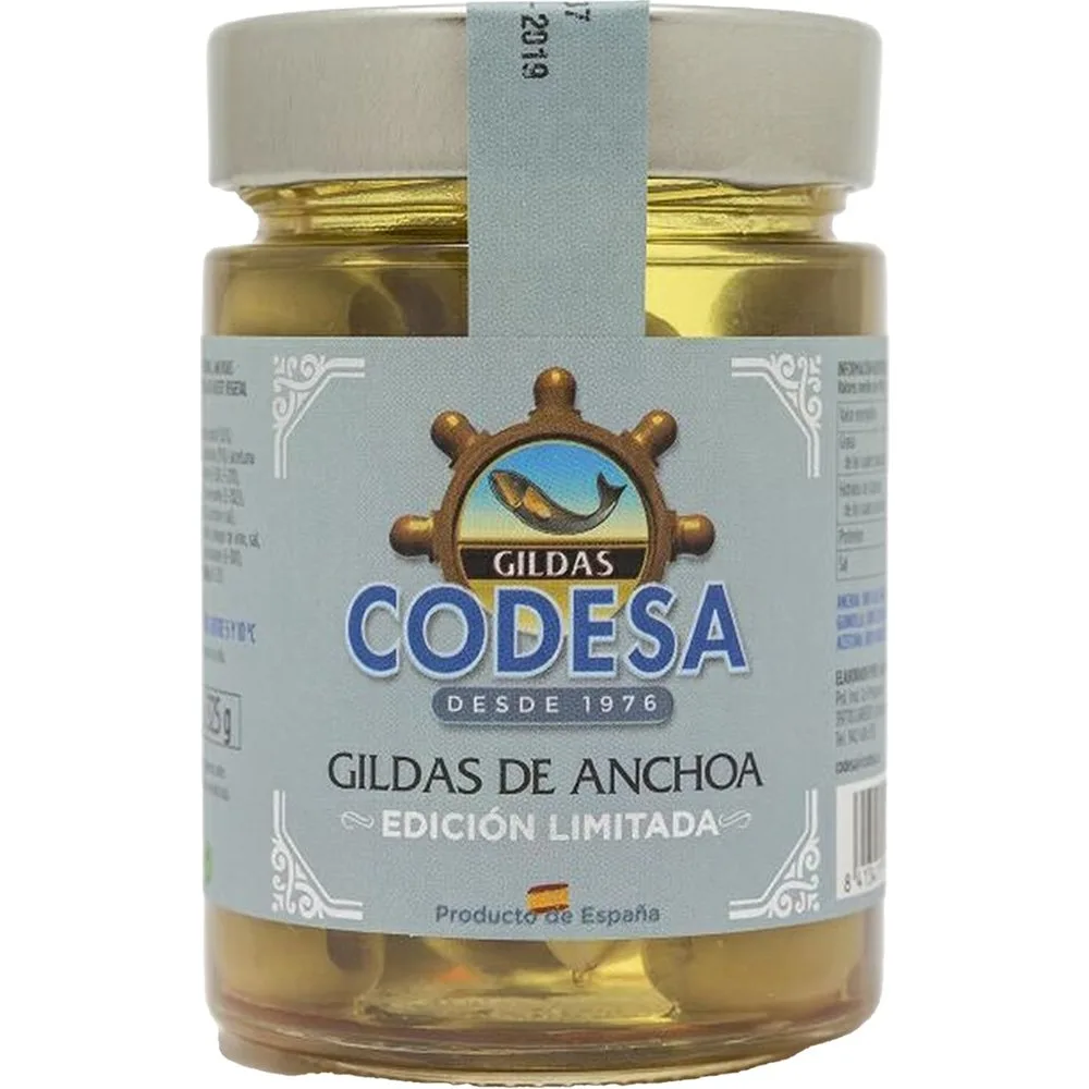 Banderillas de aceituna, anchoa y guindilla Edición limitada - Codesa - FashionsVida