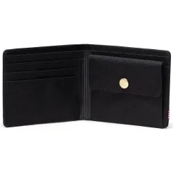 Cartera Roy en verde oscuro con monedero y bloqueo RFID