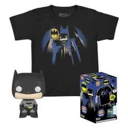 Porte-clés T-shirt à Manches Courtes Pocket Dc Comics Batman Multicolor S unisex
