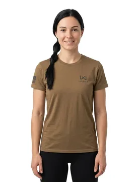 Canyon Short Sleeve T-shirt Dark Grey XL Women - Wiley X - FashionsVida