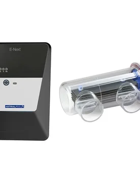 E-next Up To 30m3 7g/h Salt Water Chlorinator System Black 30 m3 unisex - Astralpool - FashionsVida