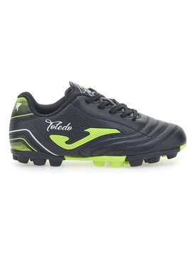 Scarpe da Calcio Nere e Giallo Fluo Toledo Jr 2501 37